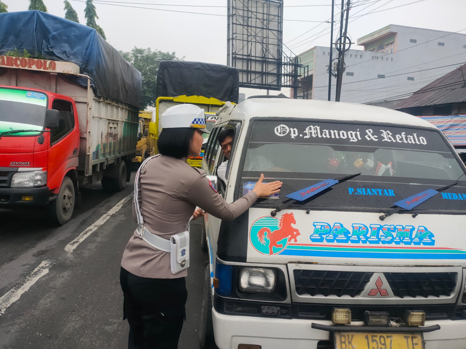 Polresta Deli Serdang Gelar Operasi Zebra Toba 2024